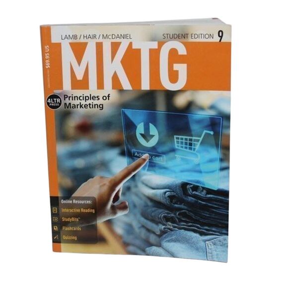 Book: Principles of Marketing Lamb Hair McDaniel Edition 9 - Picture 1 of 2